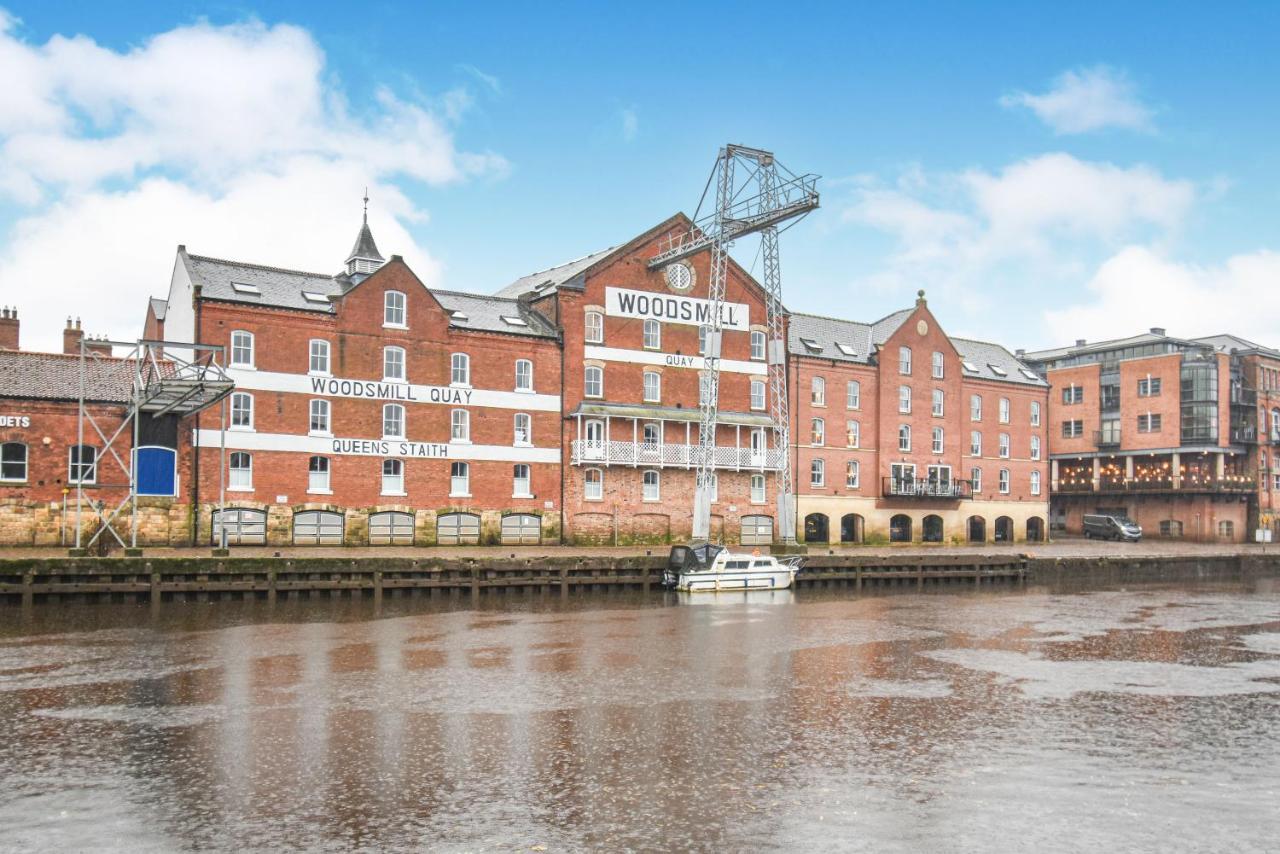 Riverside Apartment At Woodsmill Quay York Exterior foto